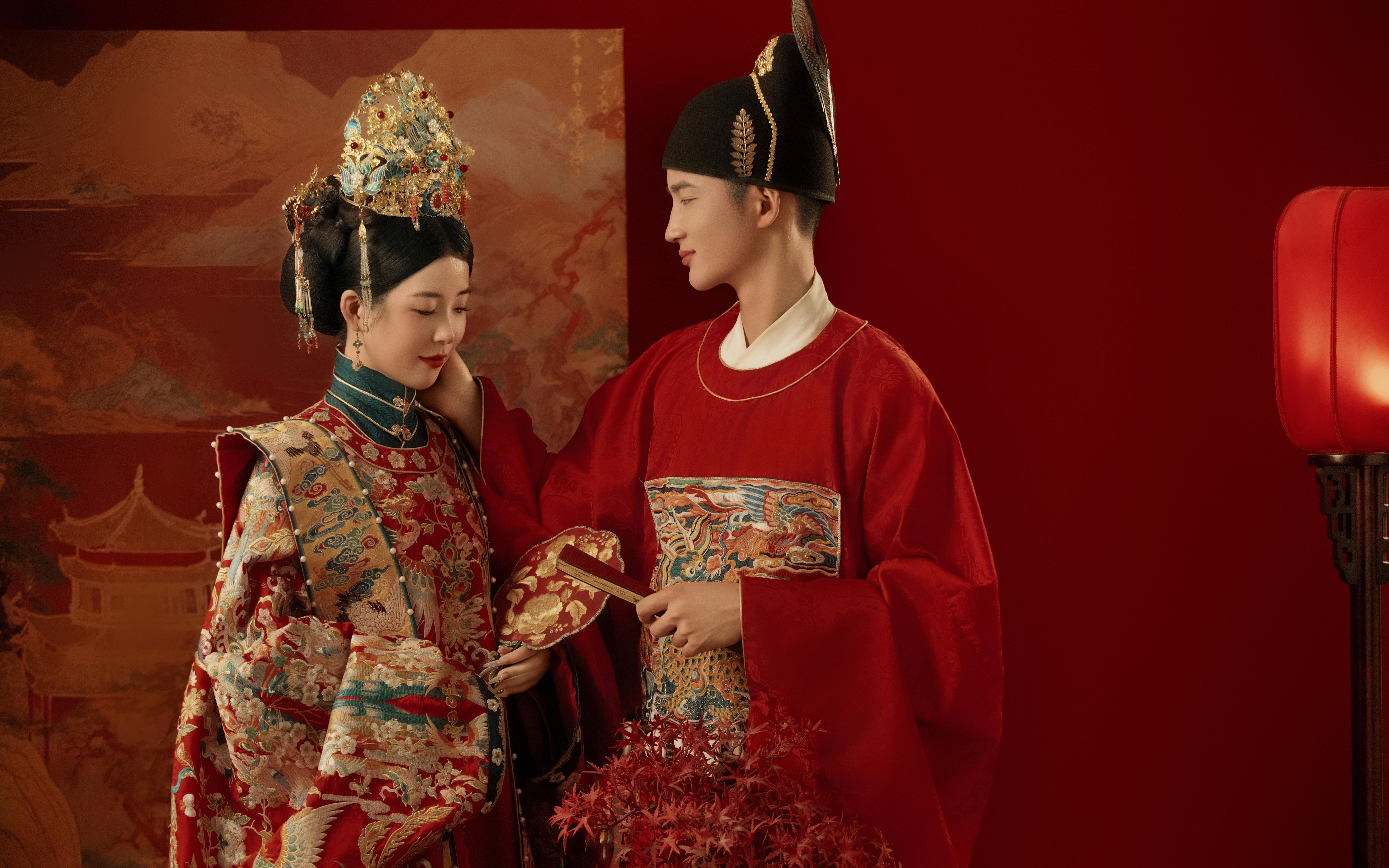 【壹家攝影】 菏澤東方美學(xué)??明制漢服婚紗照