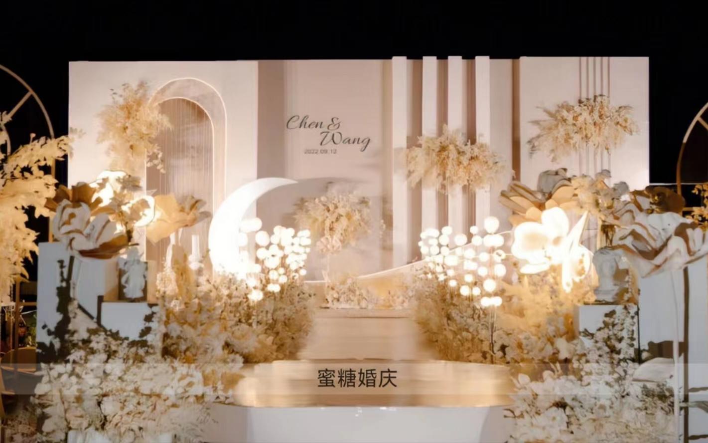【蜜糖婚庆】高性价比婚礼布置