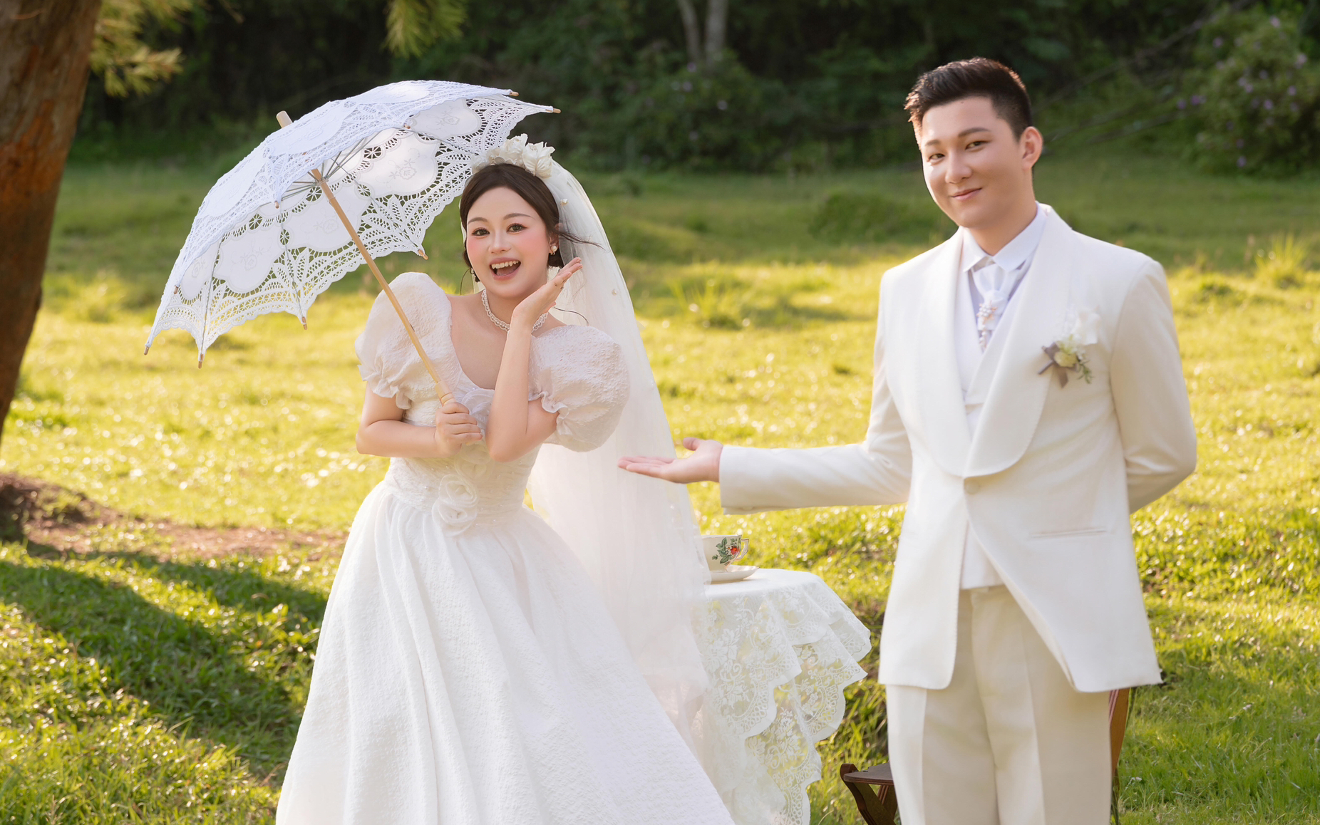 浪漫法式系列客片欣賞??重慶婚紗照推薦商家