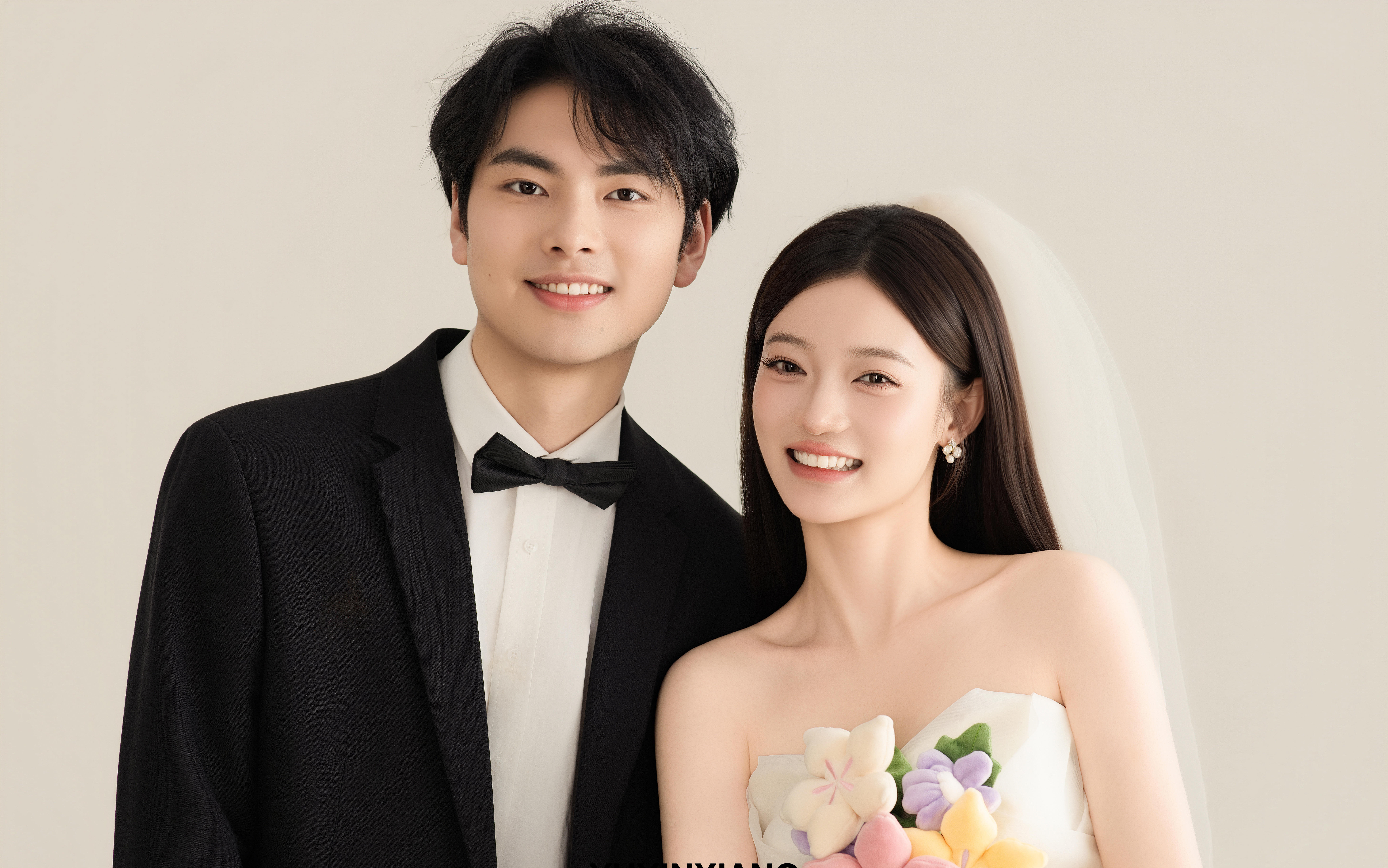 拍到了超愛(ài)的ins韓系婚紗照！松弛又漂亮