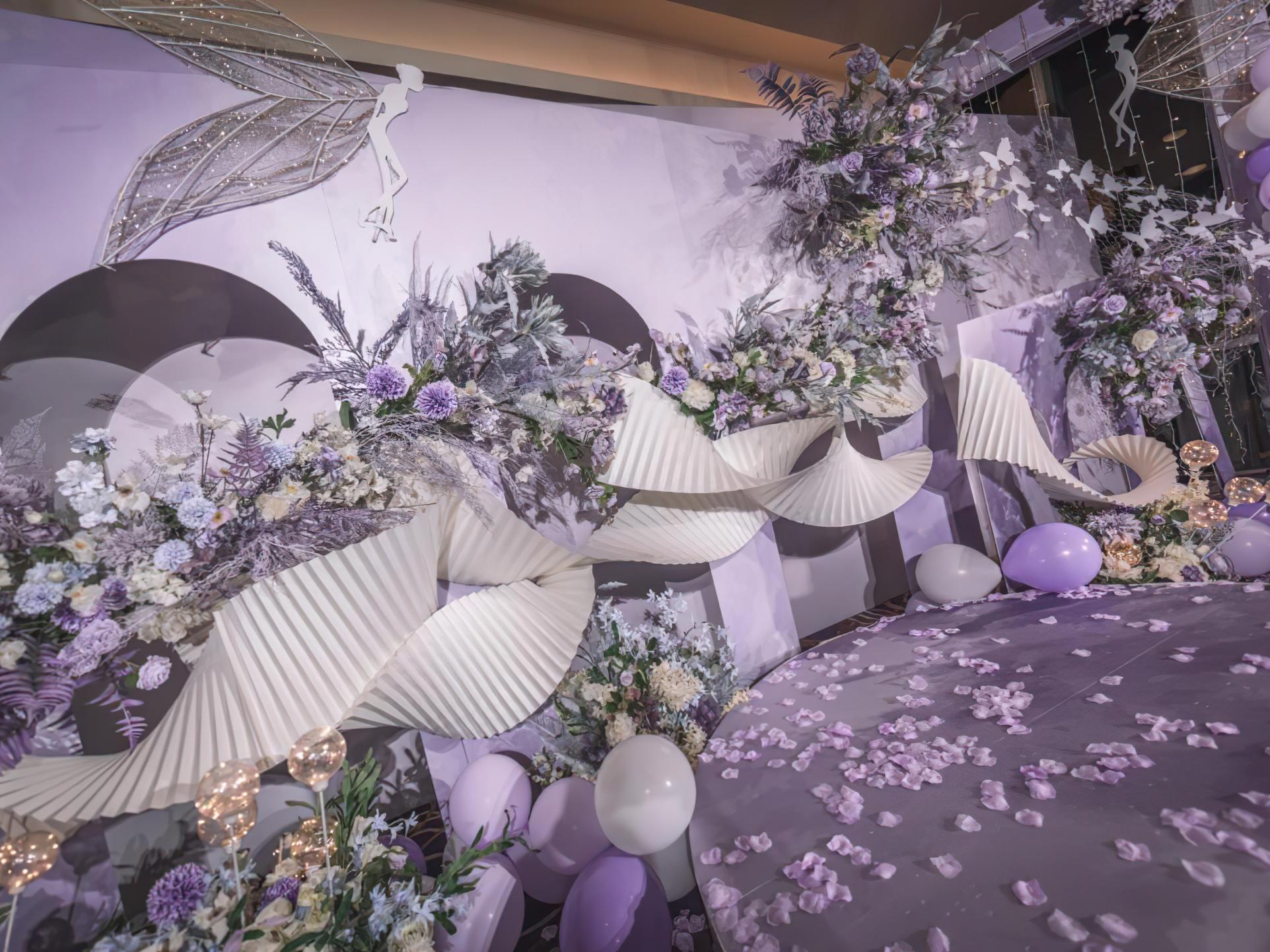 幸福嫁日--紫色浪漫系婚礼