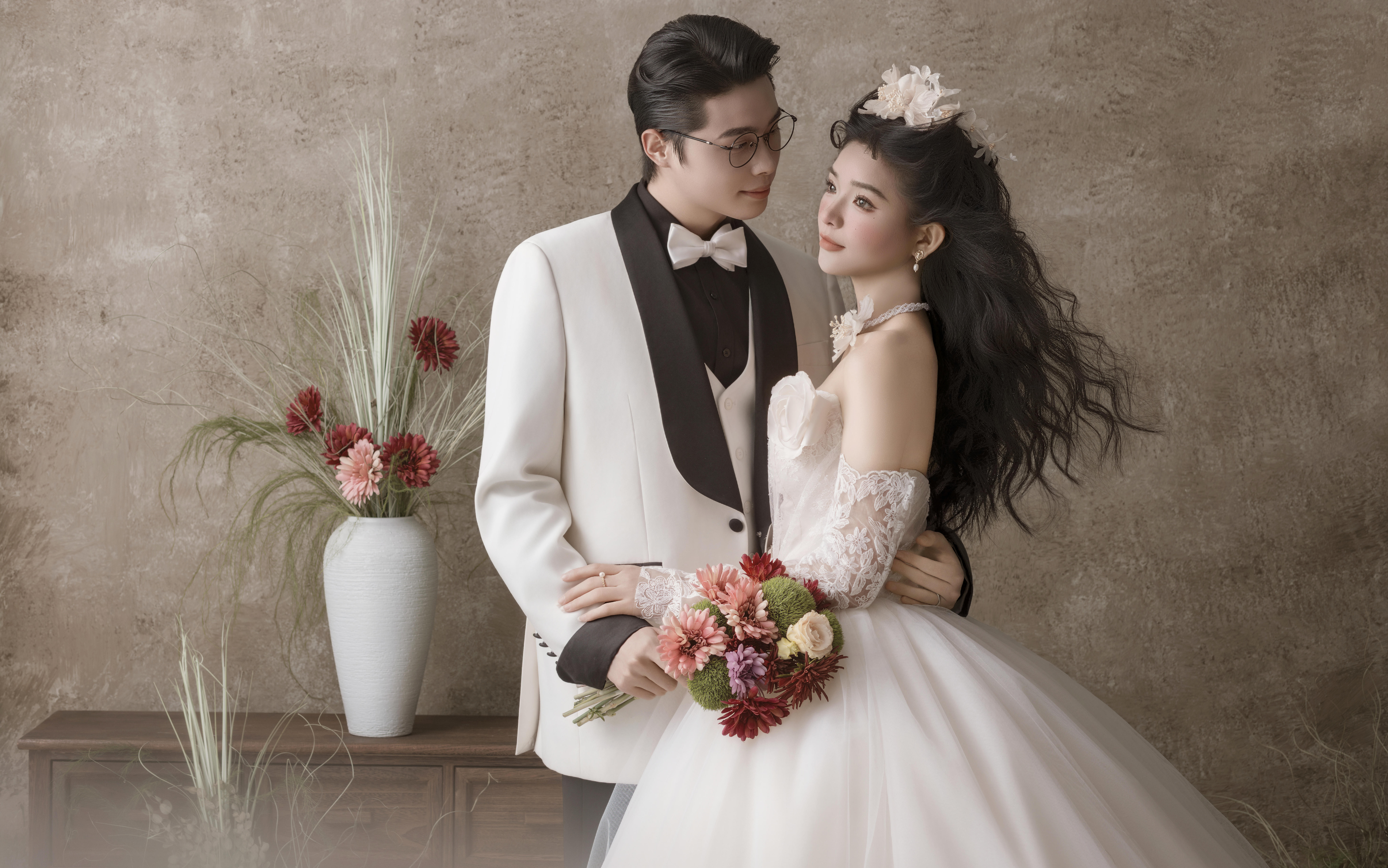 法式內(nèi)景婚紗照 溫柔到骨子里