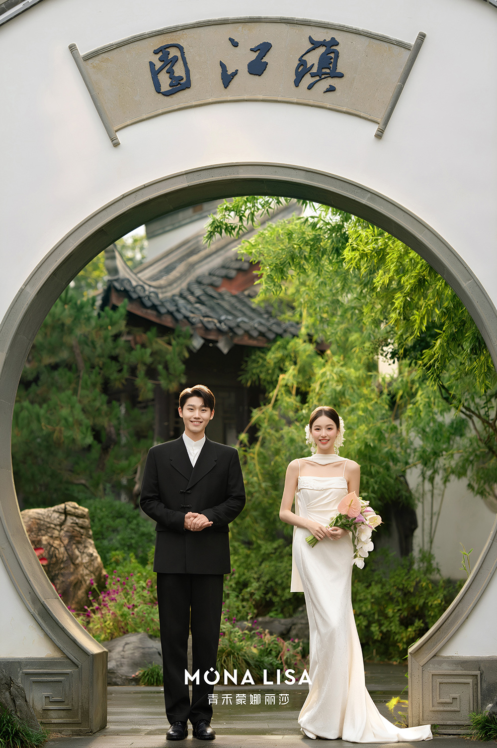 这才是东方美学天花板吧✨新中式园林婚纱照