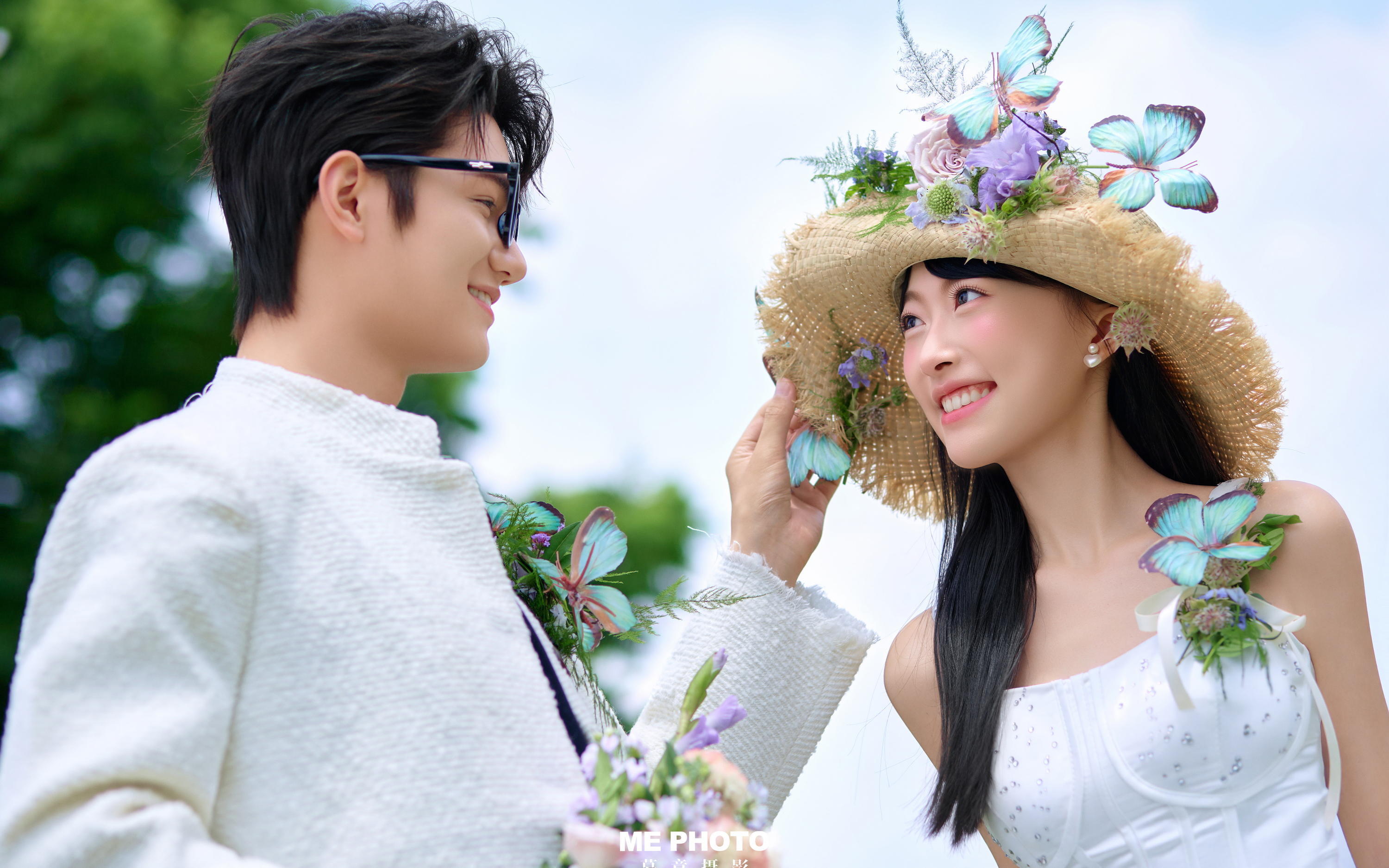 森系小清新婚纱照