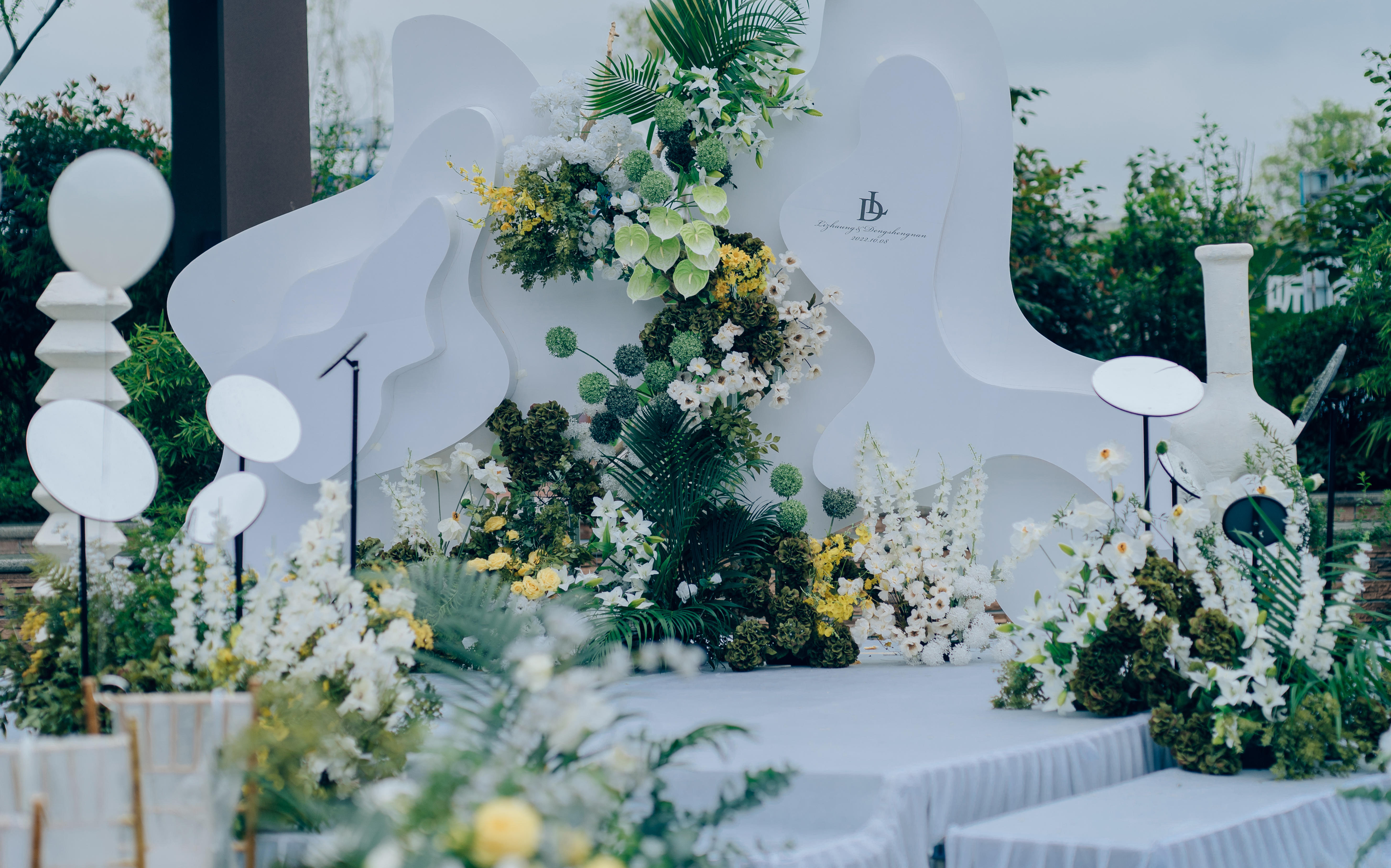 南充拉斐德 户外婚礼 清新INS风