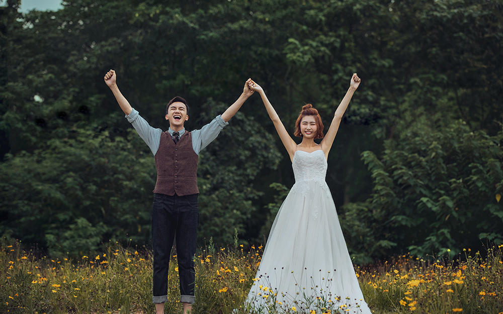 阁楼摄影人气爆款 一天拍摄婚纱套系