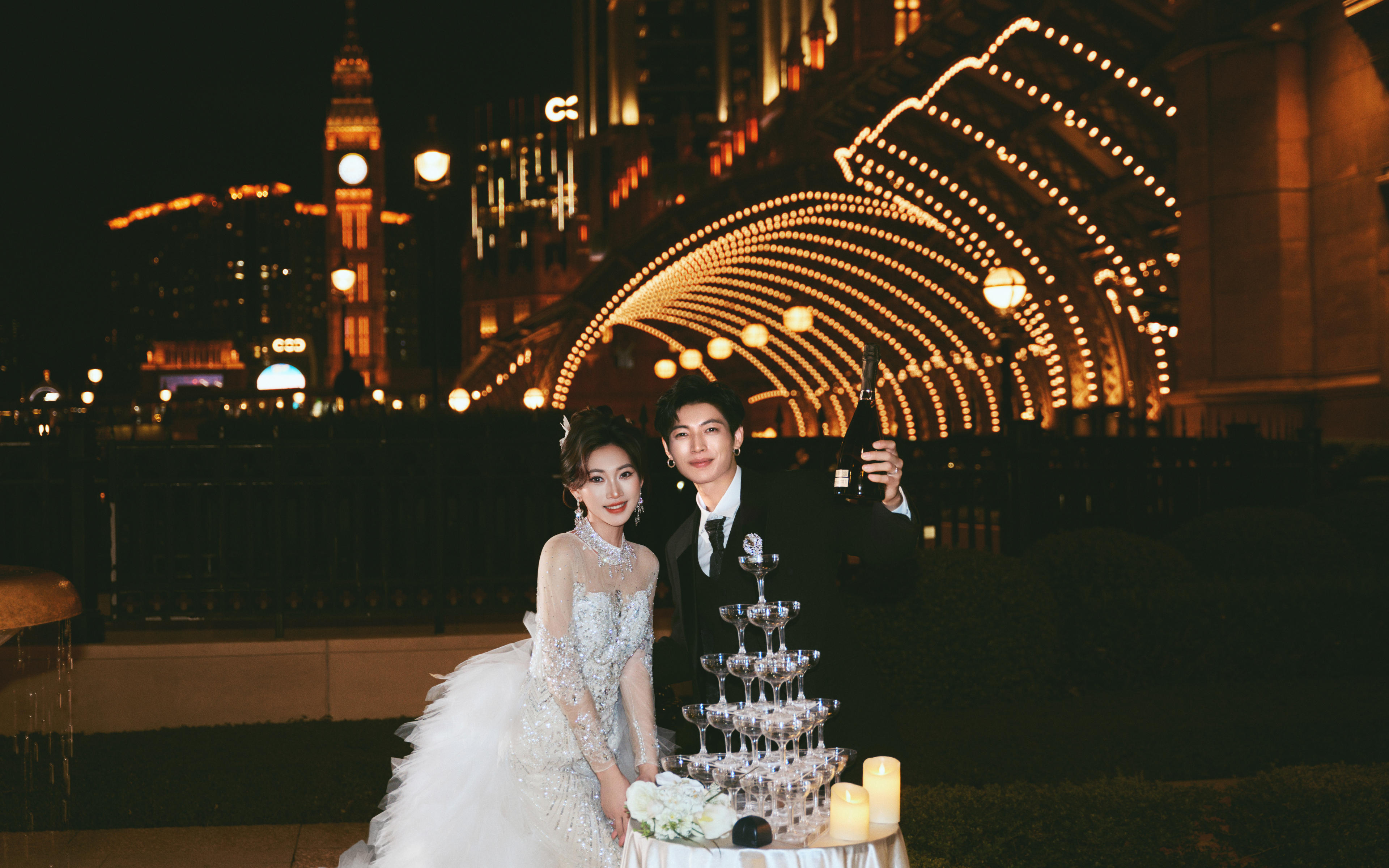 澳门作品-伦敦人夜景