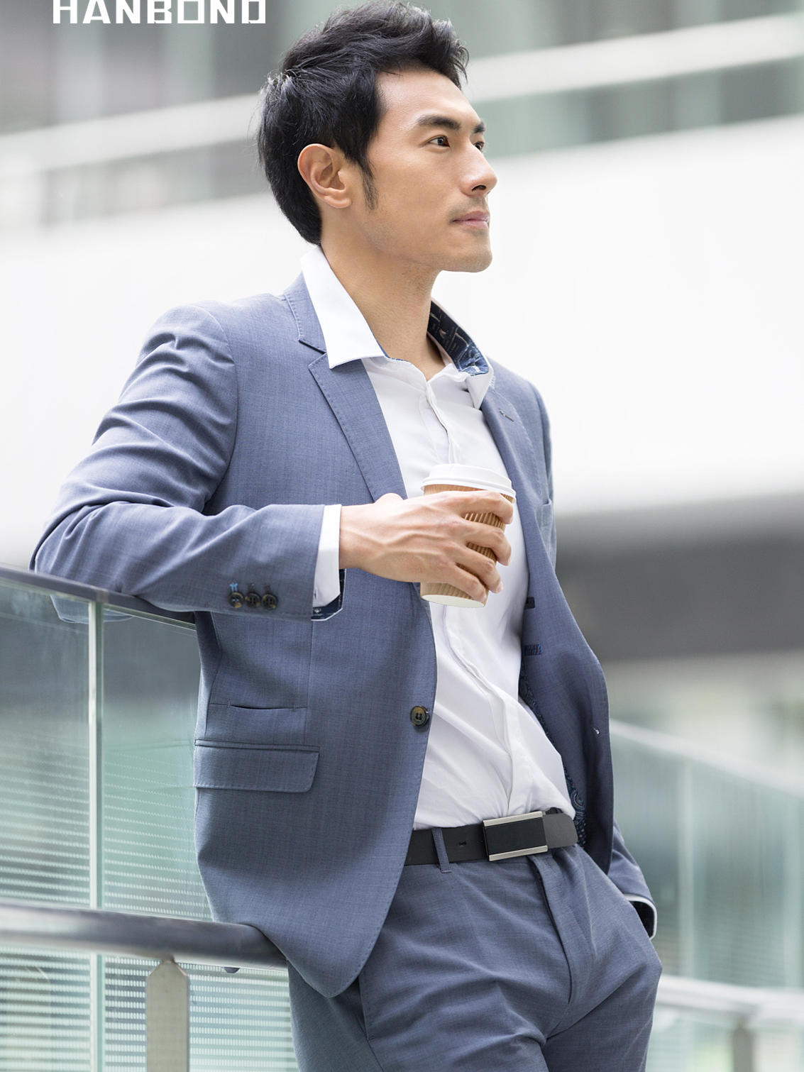 婚礼新郎西服定制宴会休闲五件套