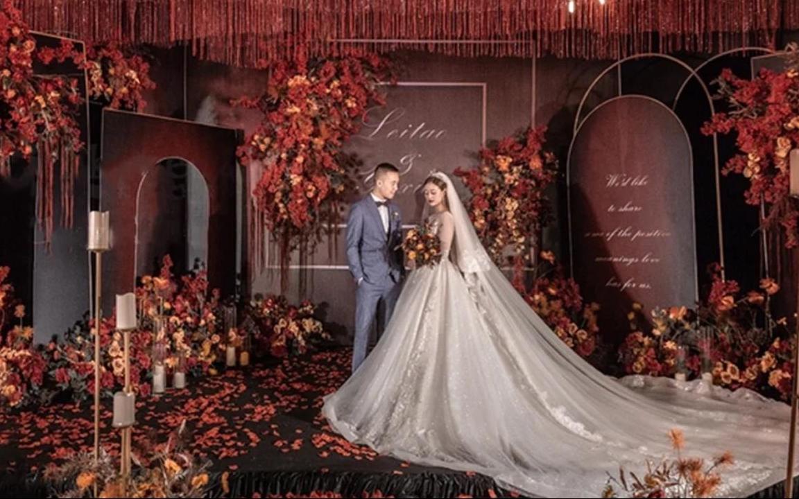 【新年真爱】红金主题||四大金刚+现场布置