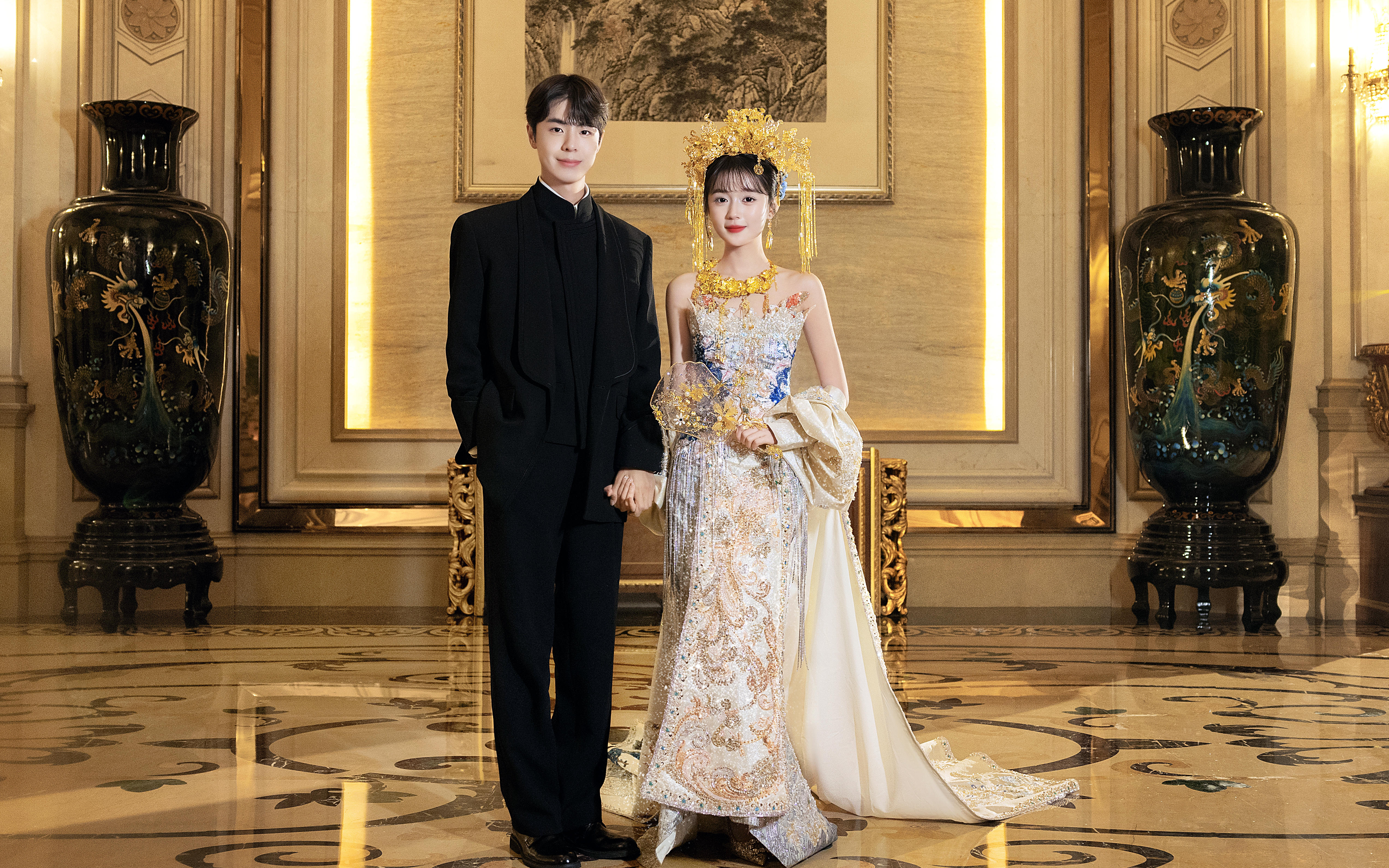 一眼就愛上的中式婚紗照??