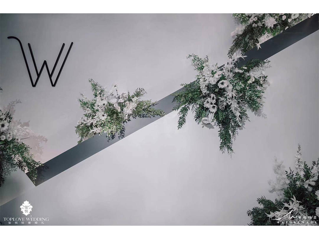 玺悦婚礼  韩式森系白绿撞色超仙婚礼