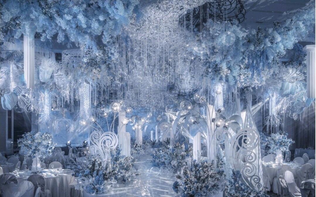 【梦幻季】合肥白金汉爵酒店《蓝色的森林》主题婚礼