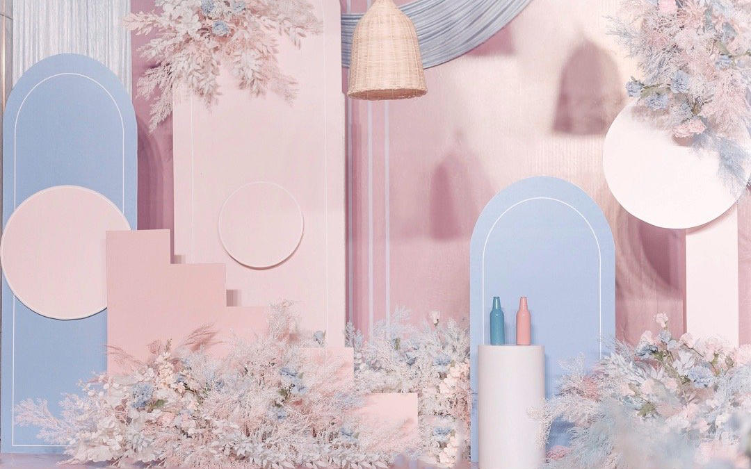 【造梦者婚礼定制】粉蓝色小清新