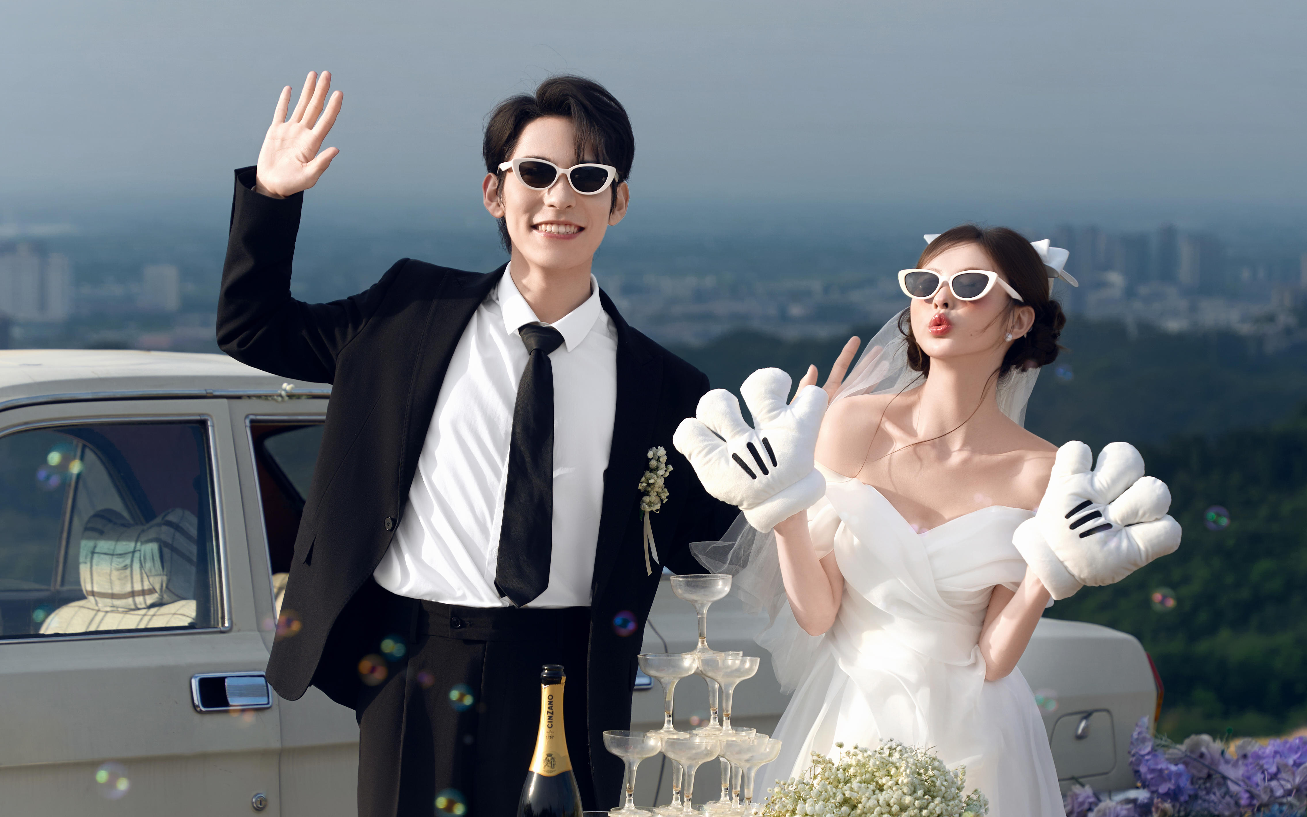 【梵希視覺】誰能拒絕山頂拍一組松弛感天花板婚紗照