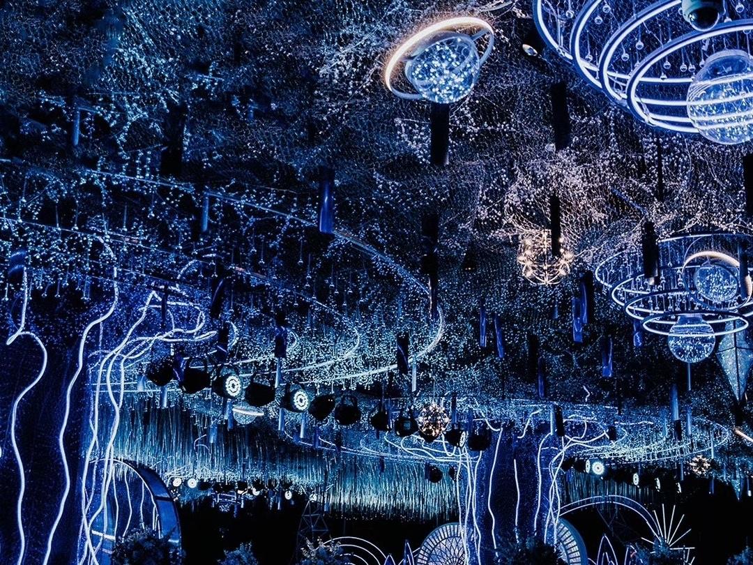 深蓝色银河 星月辉映 超豪华 深邃