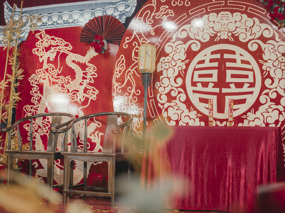 花田唯汀婚礼/中式龙凤配婚礼