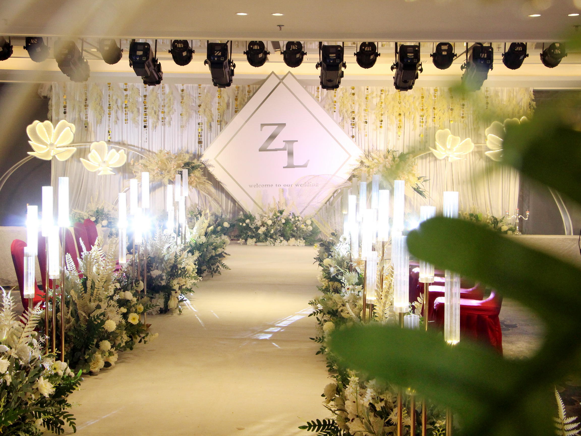 泰安柏悦婚礼2021婚礼新风尚香槟色系简约婚礼