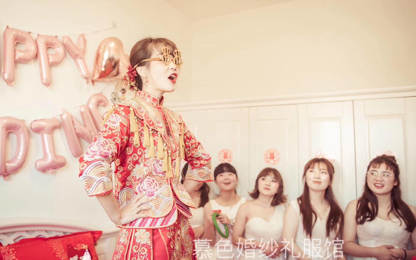 【慕色婚纱】婚礼当天都是美美的新娘