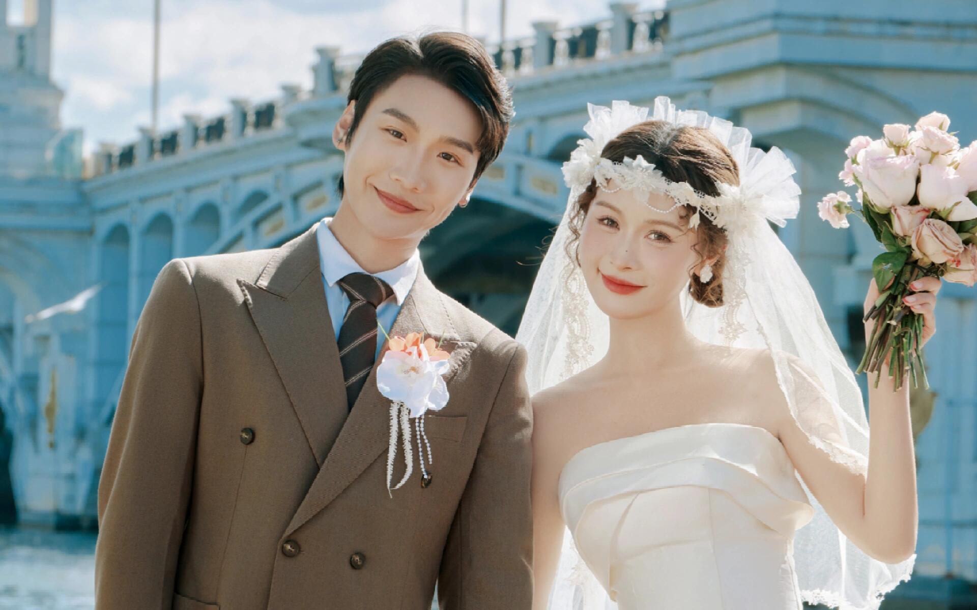 甜蜜+电影感的兴盛桥婚纱照只要4k➕