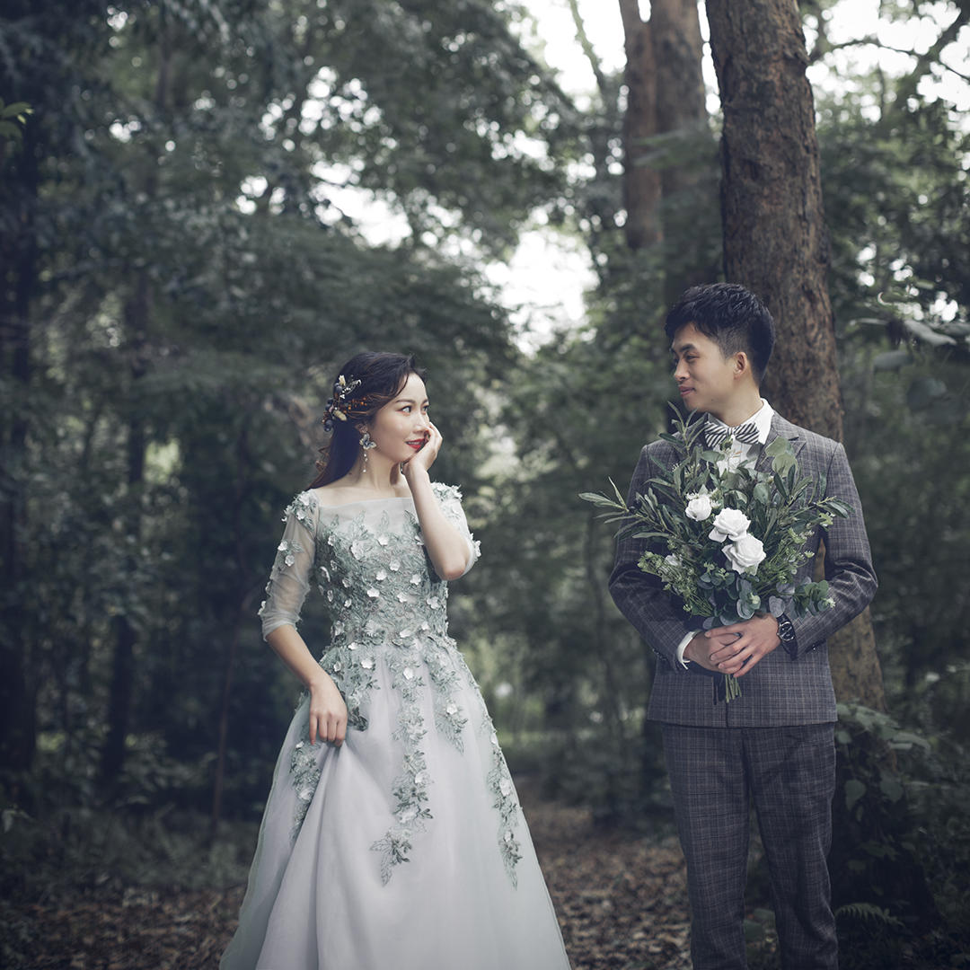 柳州森系电影感婚纱照客片