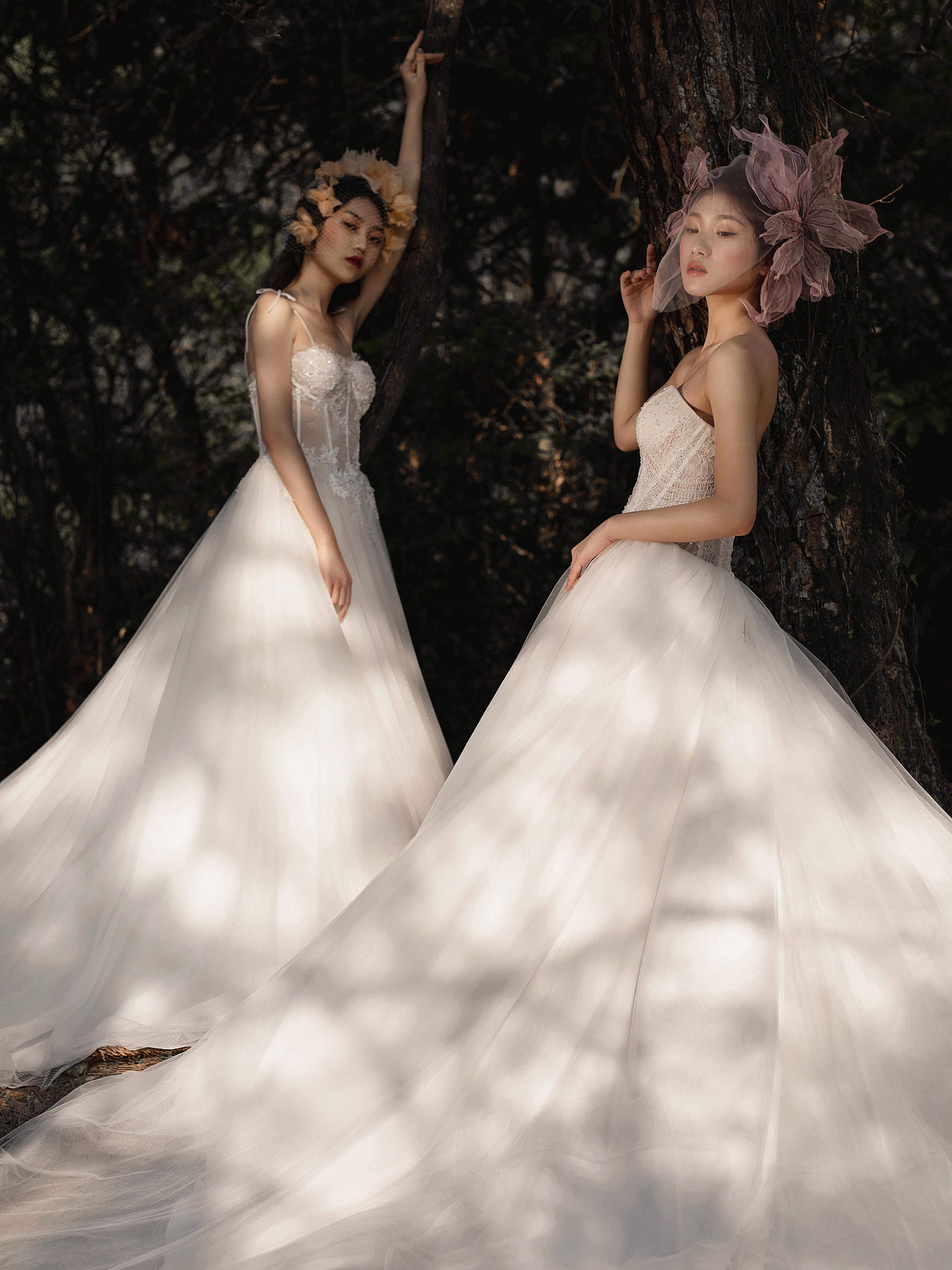 【2020热卖】仙女梦幻礼服 三件套+任意伴娘服