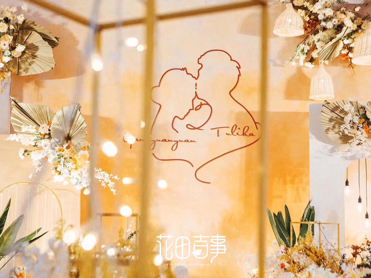 淡黄的夏天 | 黄色系婚礼