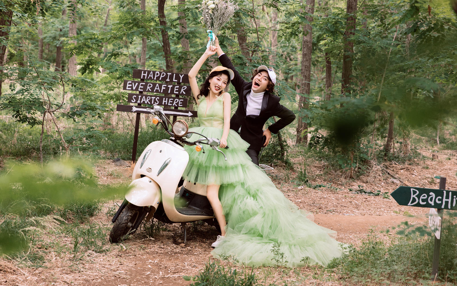 溫莎城堡海景碧螺塔旅拍套系