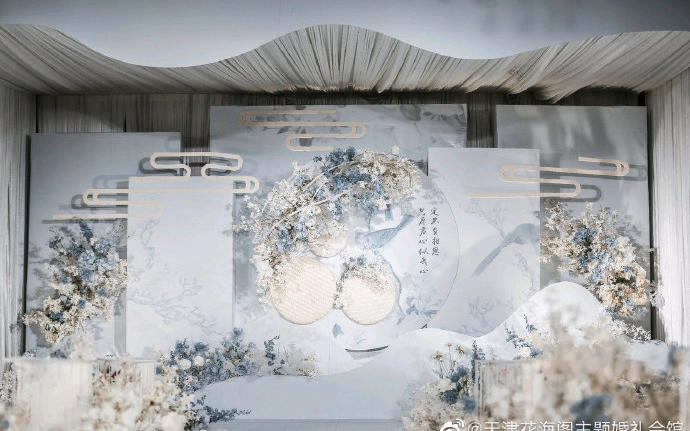 《花海阁中国》简约清新的新中式婚礼