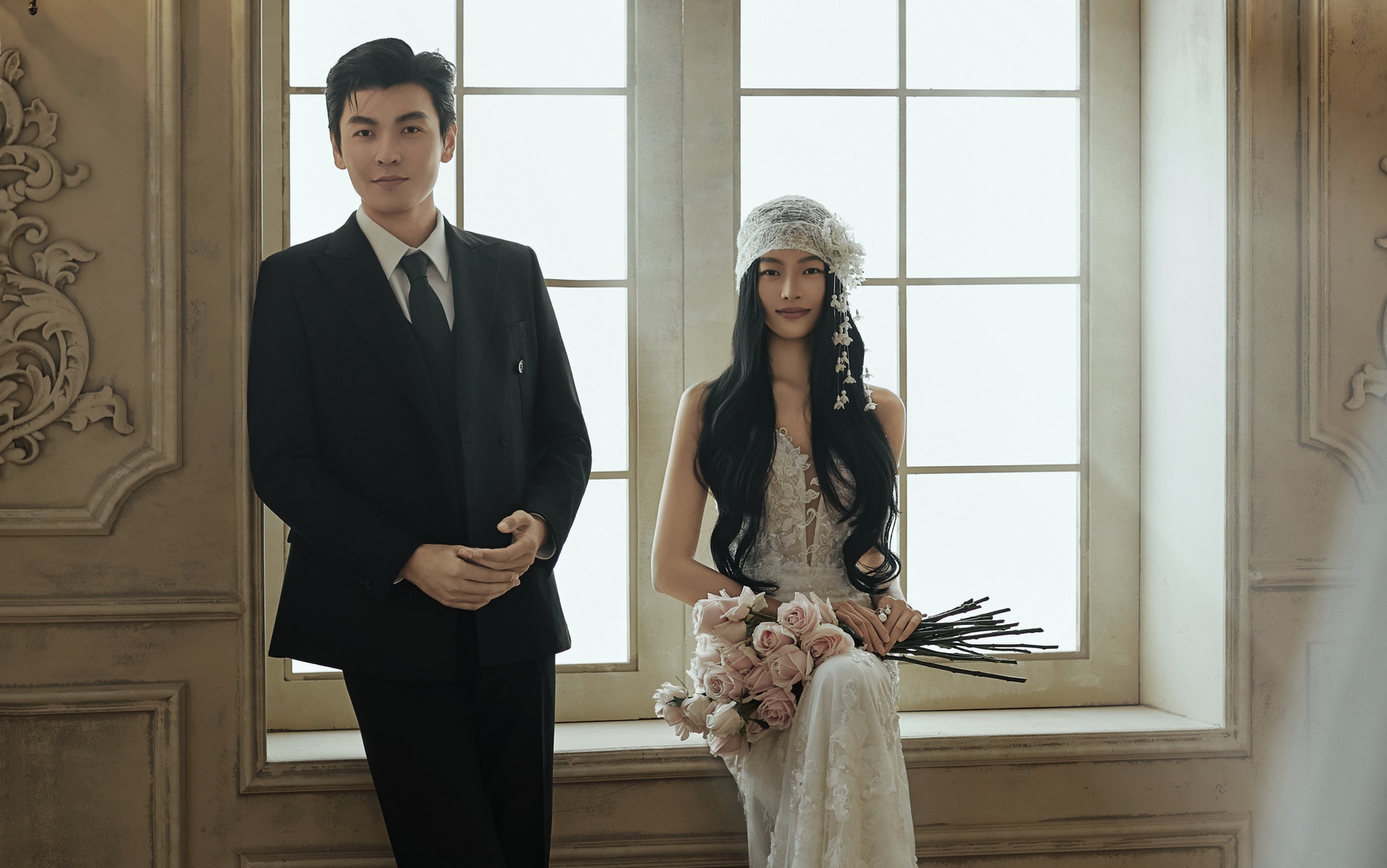 新娘快看｜原来油画婚纱照可以这么有氛围感 