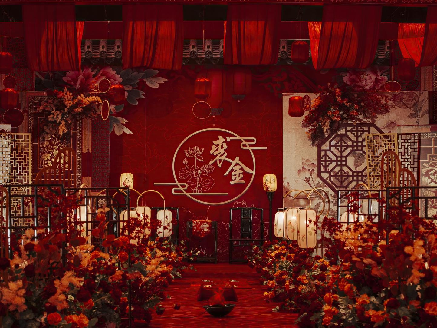 [超值优惠] 中式复古 | 红色系中式婚礼