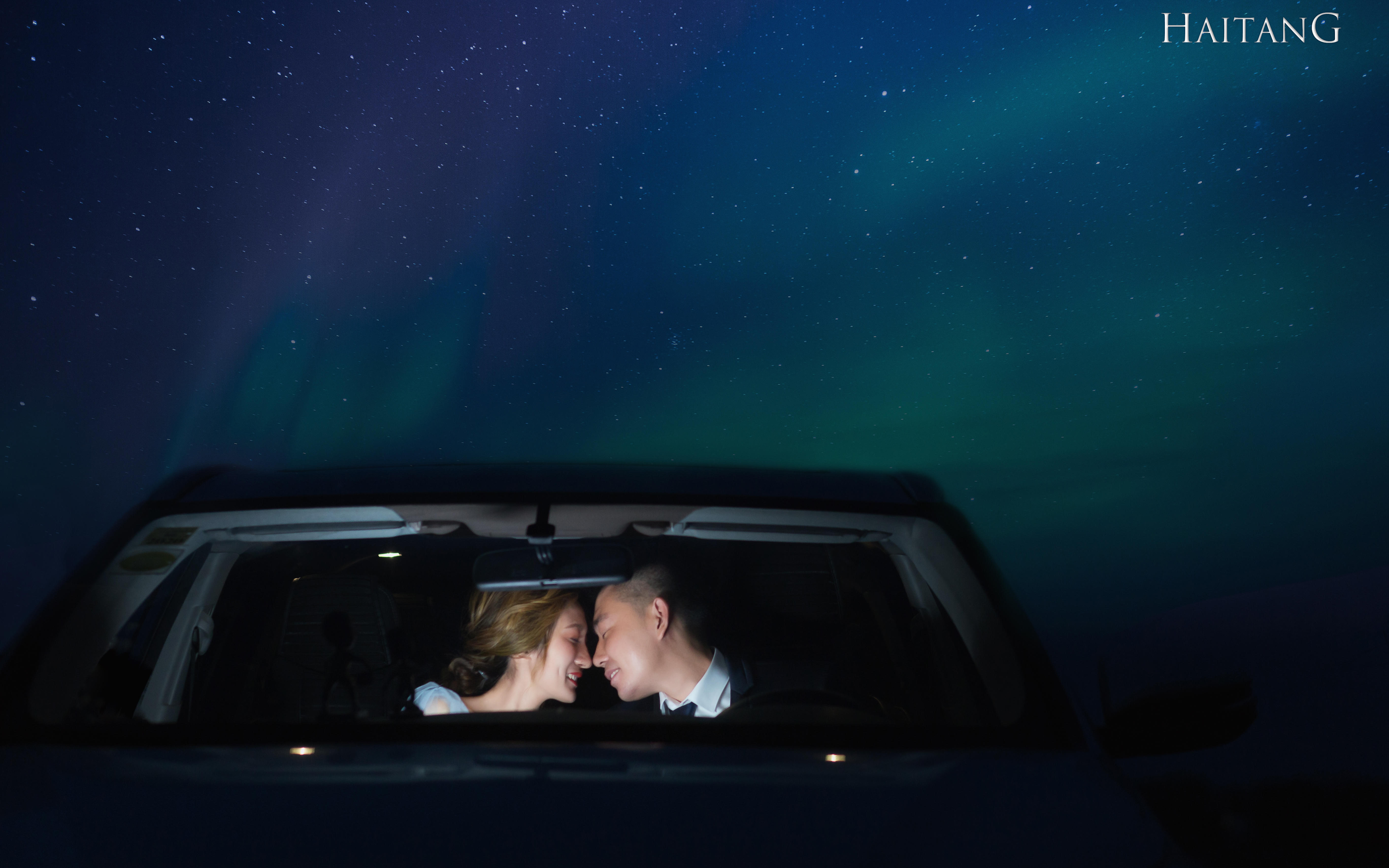 海棠摄影studio婚纱照朝阳客片