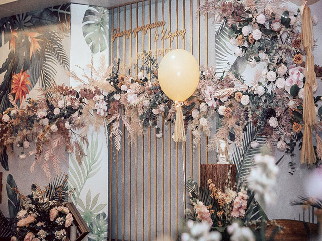 【卡朋宴会定制】 INS风  棕榈叶之夏