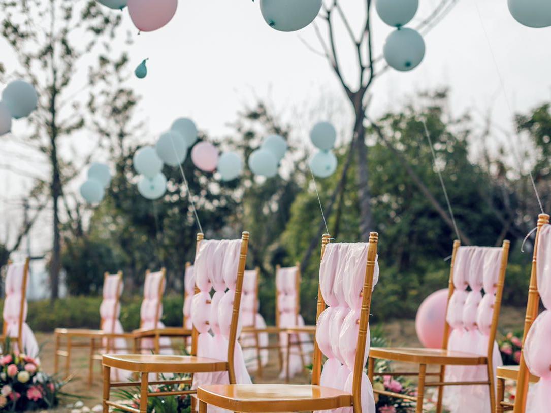 【暖春】草坪 鲜花 气球 阳光 趁春光明媚