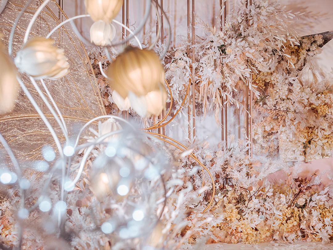 【独角兽婚礼宴会设计】飞蝶的秘密花园-新人避风港