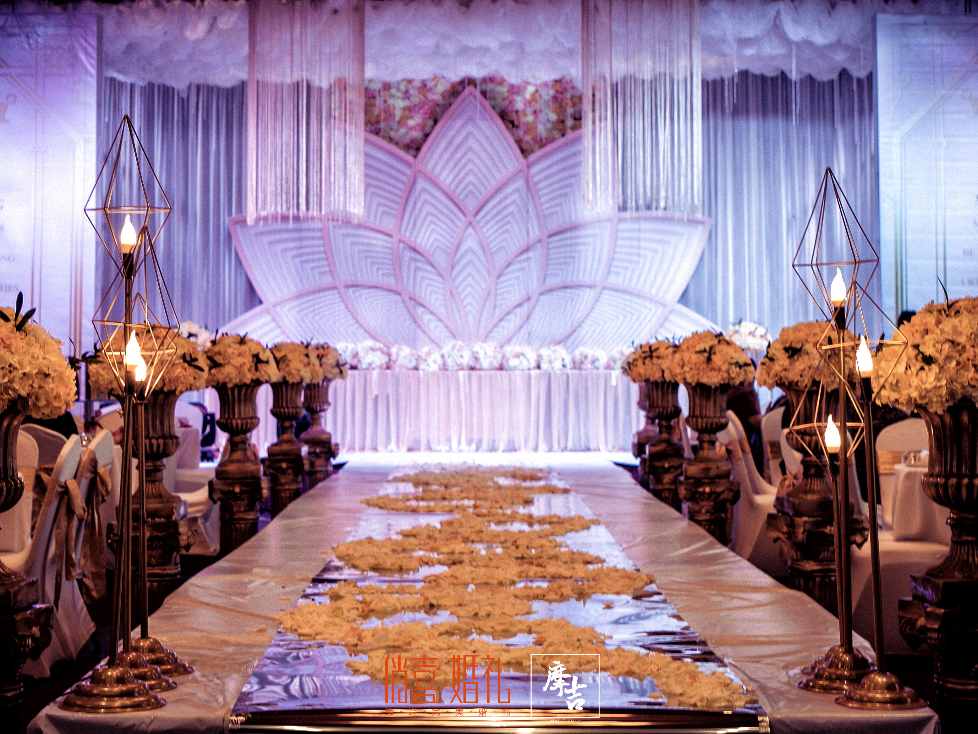 俏喜婚礼 香槟色 超高性价比婚礼套餐 【陪·瓣】