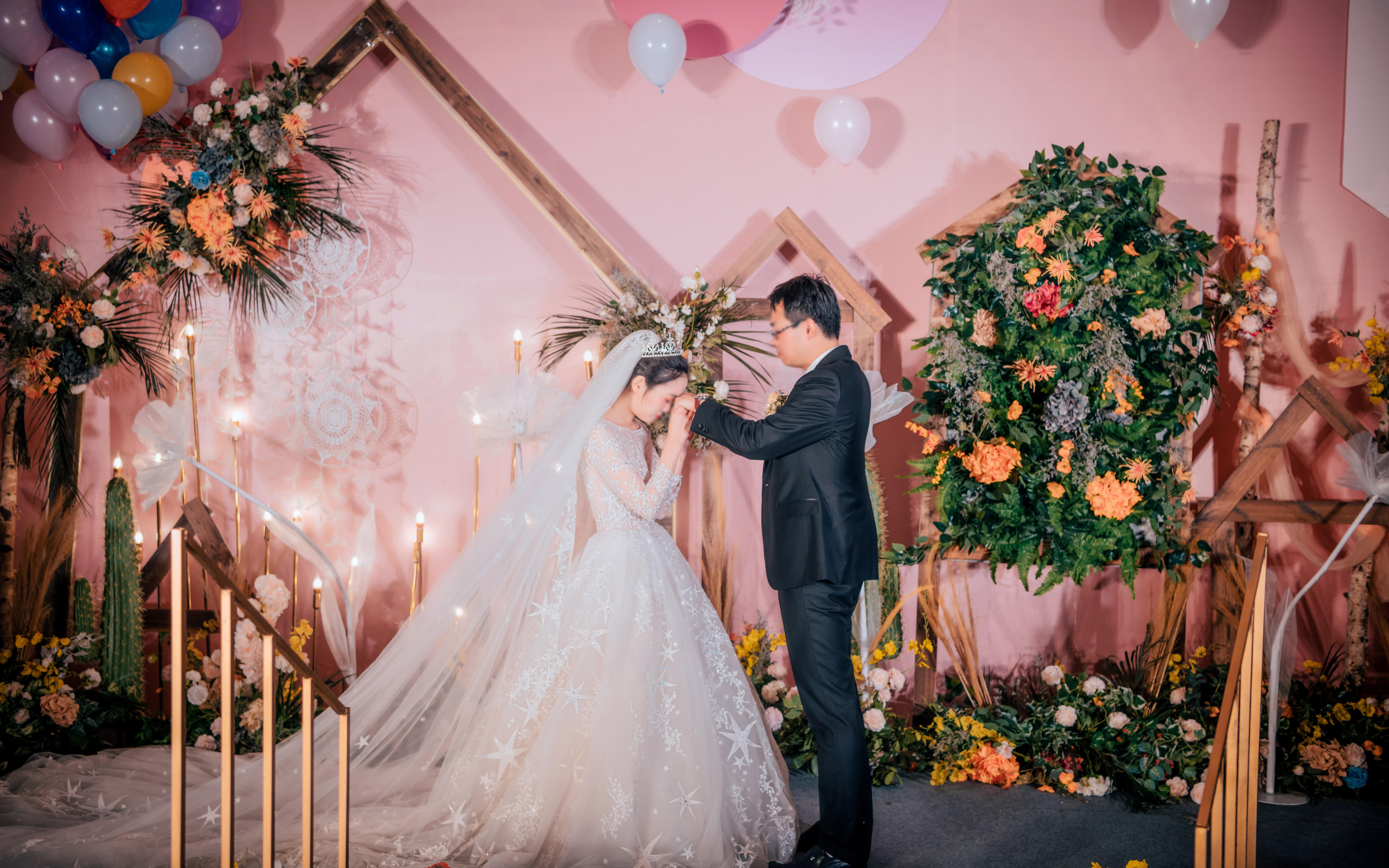 舒格婚礼——黄粉色小清新婚礼