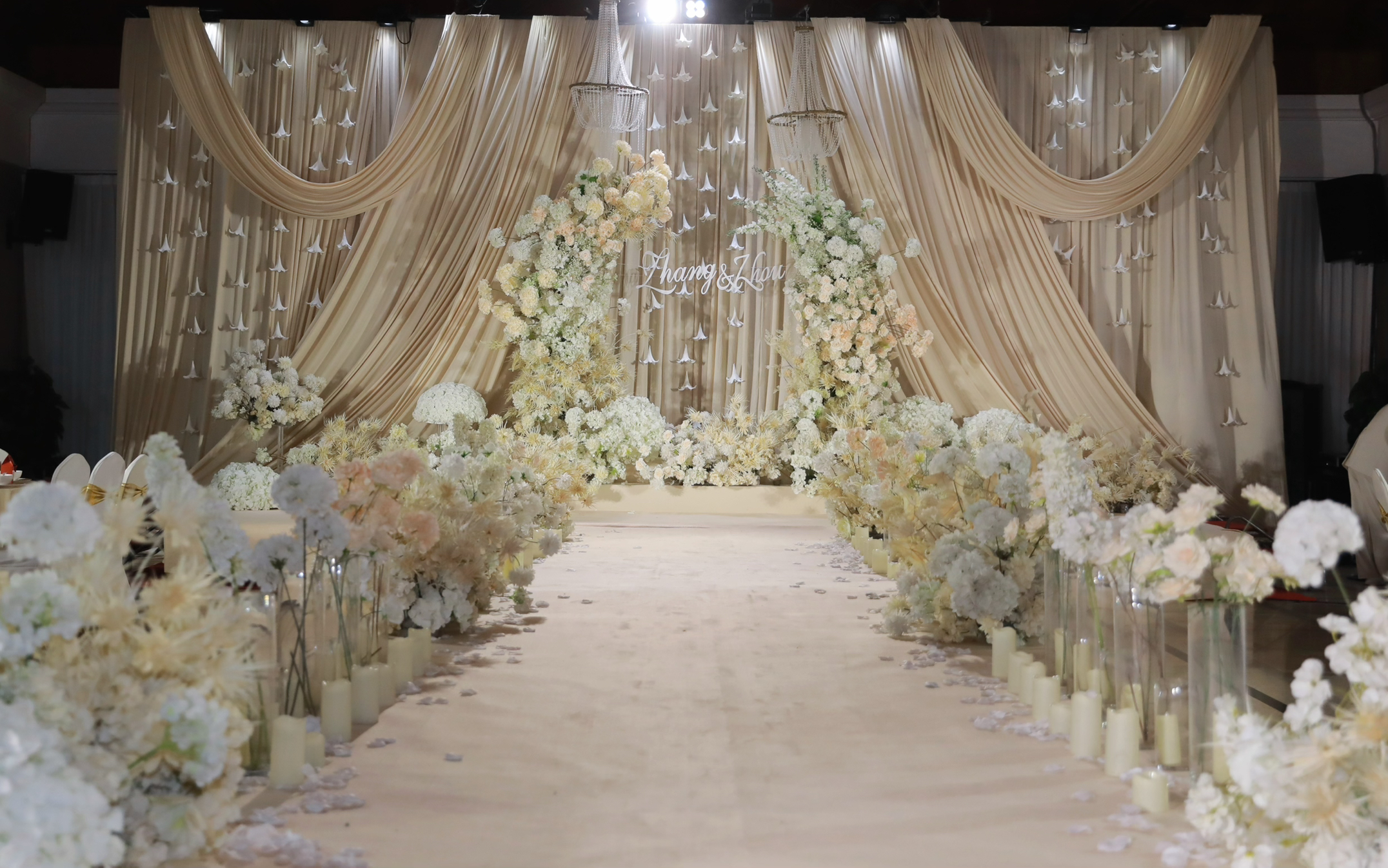 香檳色婚禮/韓式婚禮