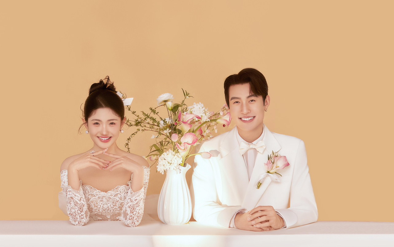 光影婚纱照｜温柔到骨子里的韩式婚纱照
