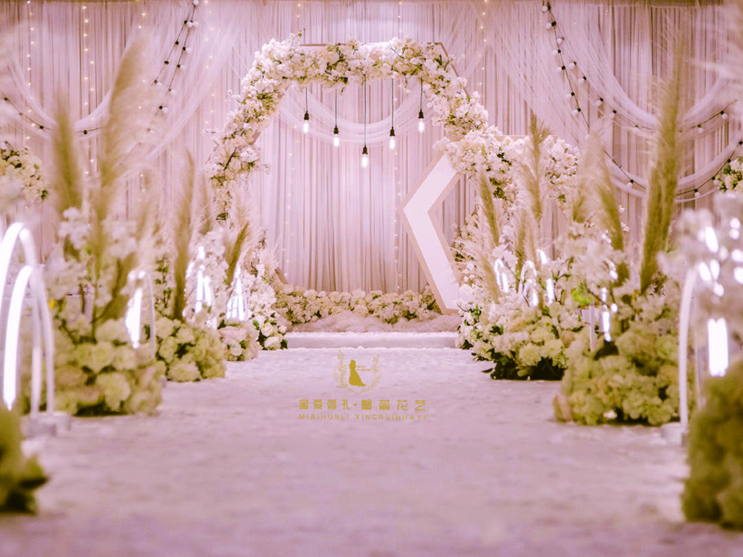 荣县蜜爱婚礼《余生是你》香槟色婚礼