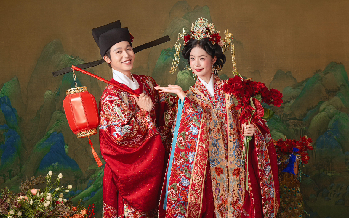 明制汉服婚纱照｜把中式浪漫焊在婚照里