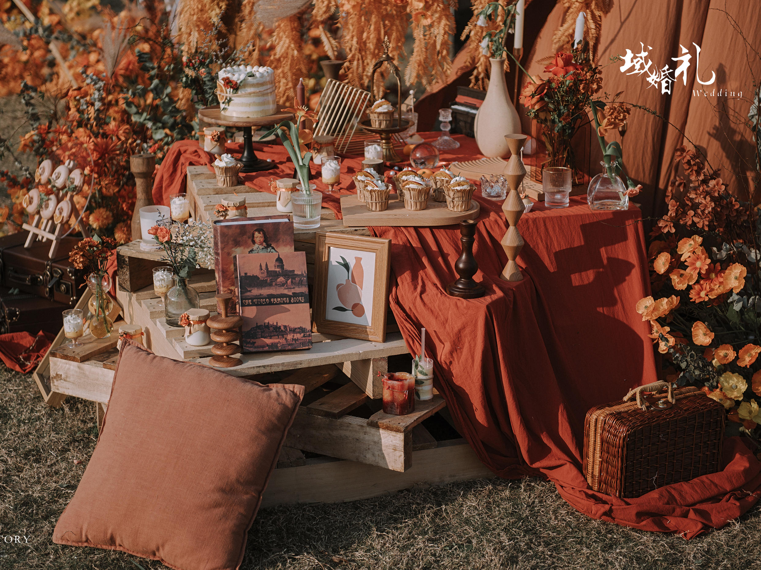 域婚礼丨乌镇露营地童话风婚礼