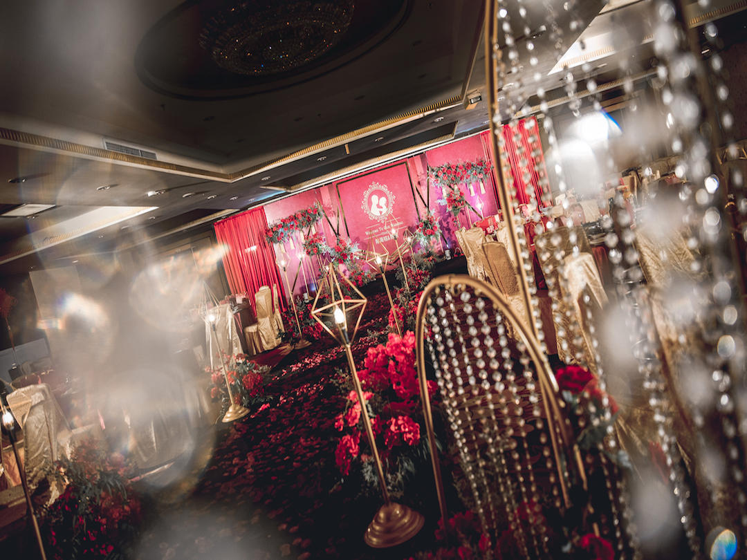 《红与黑》红色西式定制婚礼