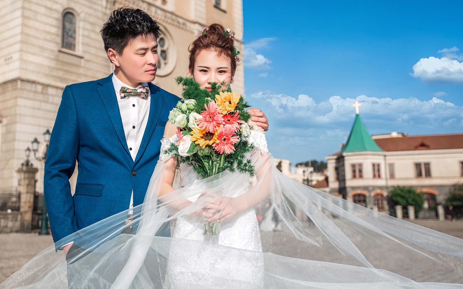 【清新时尚】环礁海景/百年老建筑/游艇