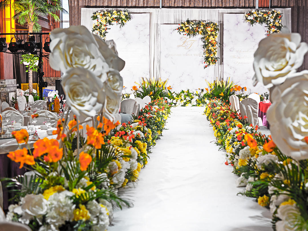 夏季优选【大理石黄白色婚礼】