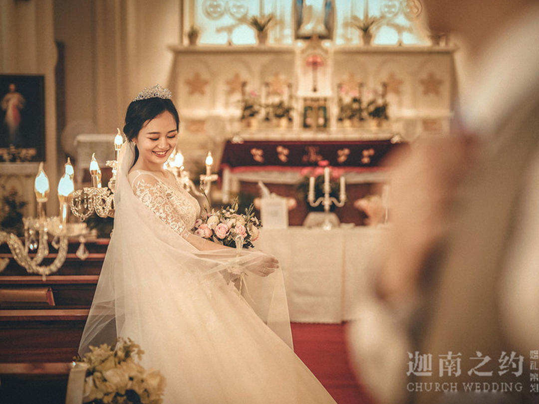 保定天主教堂婚礼—温馨葡萄园套系