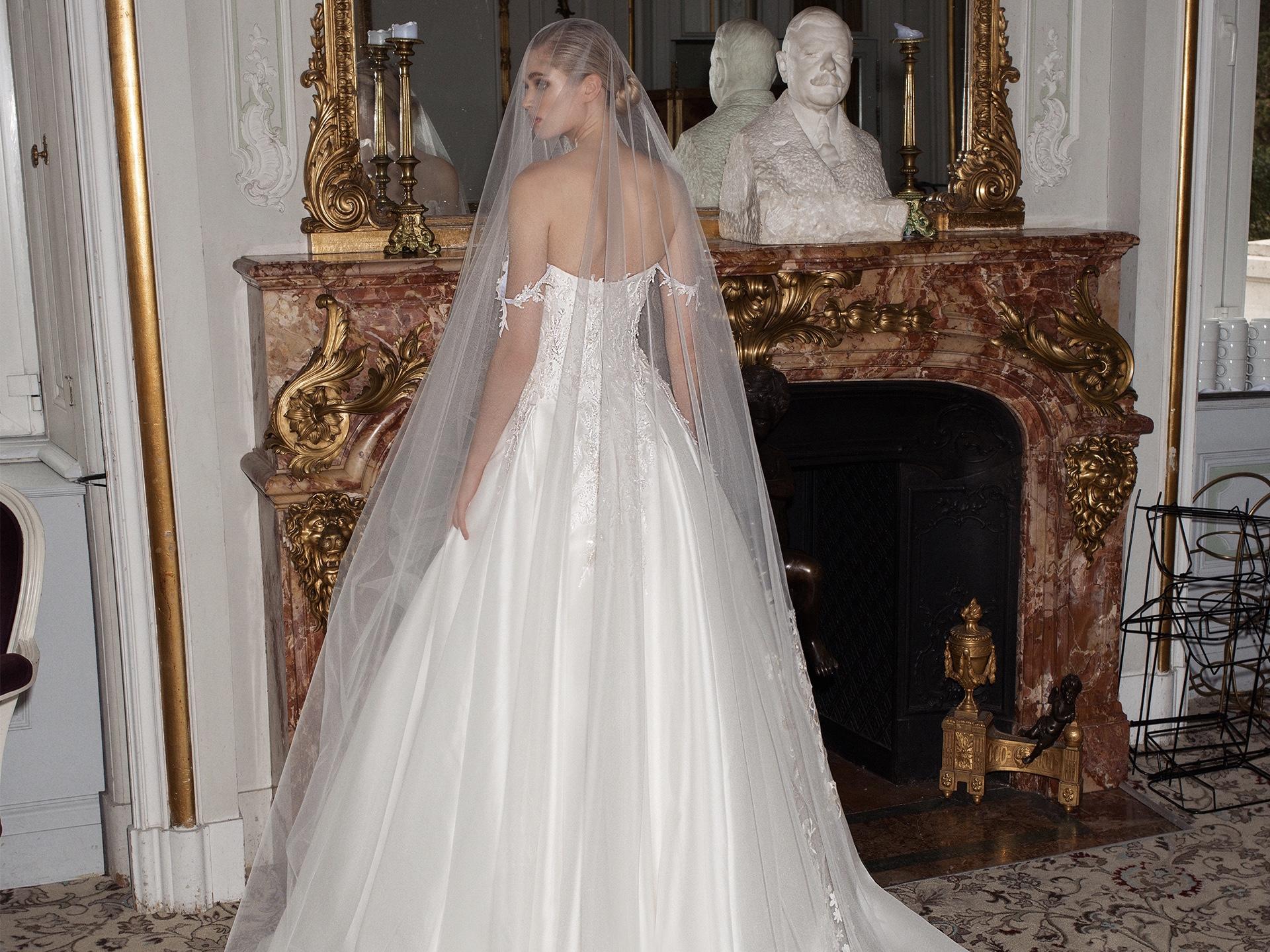 【奢华三件套租赁】拖尾主纱+敬酒礼服+出门纱秀禾