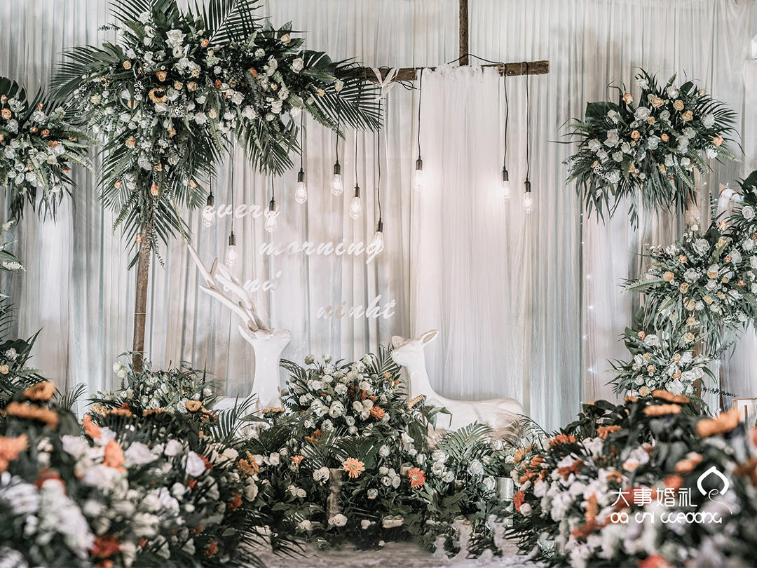 【大事婚禮】室内花园主打套餐【花圃】