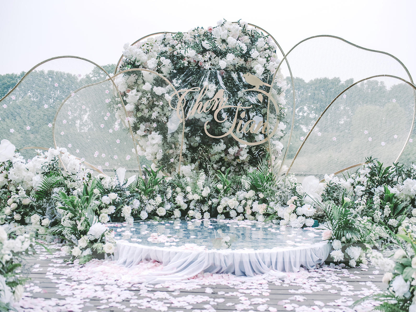 【莫言婚礼】森林里的精灵 花瓣定制