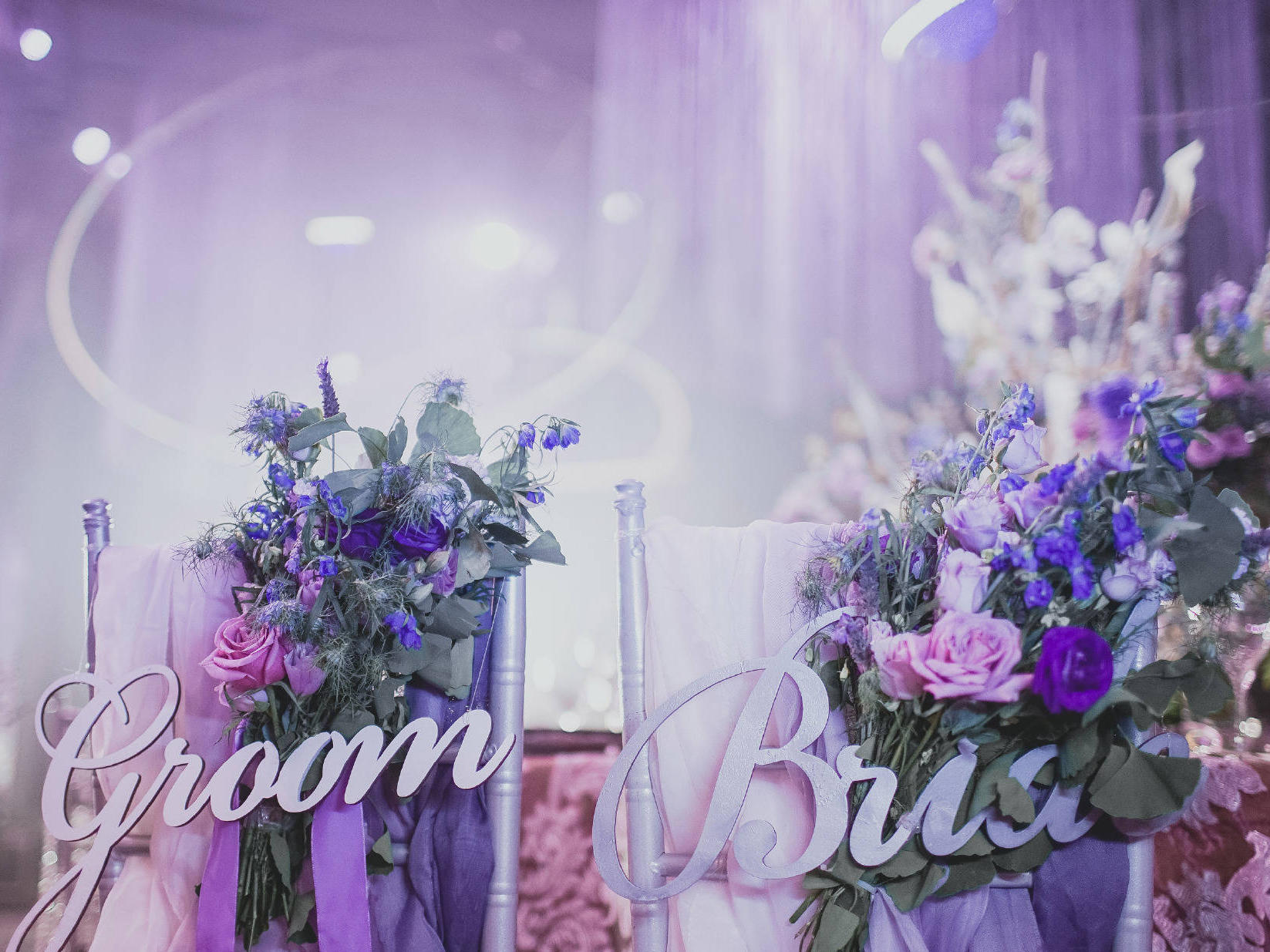 《Mermaid》紫色奢华星空主题婚礼