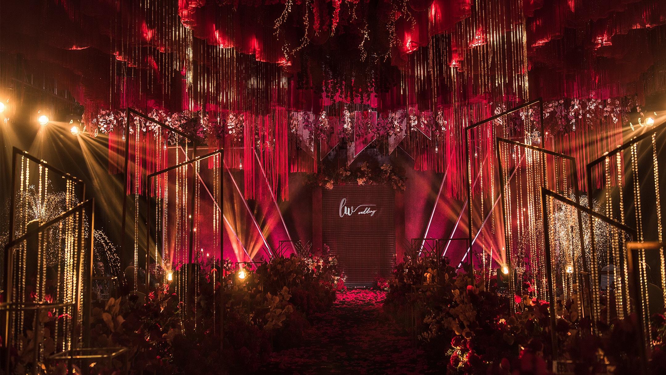 皇城铂嘉婚礼--时尚红色系